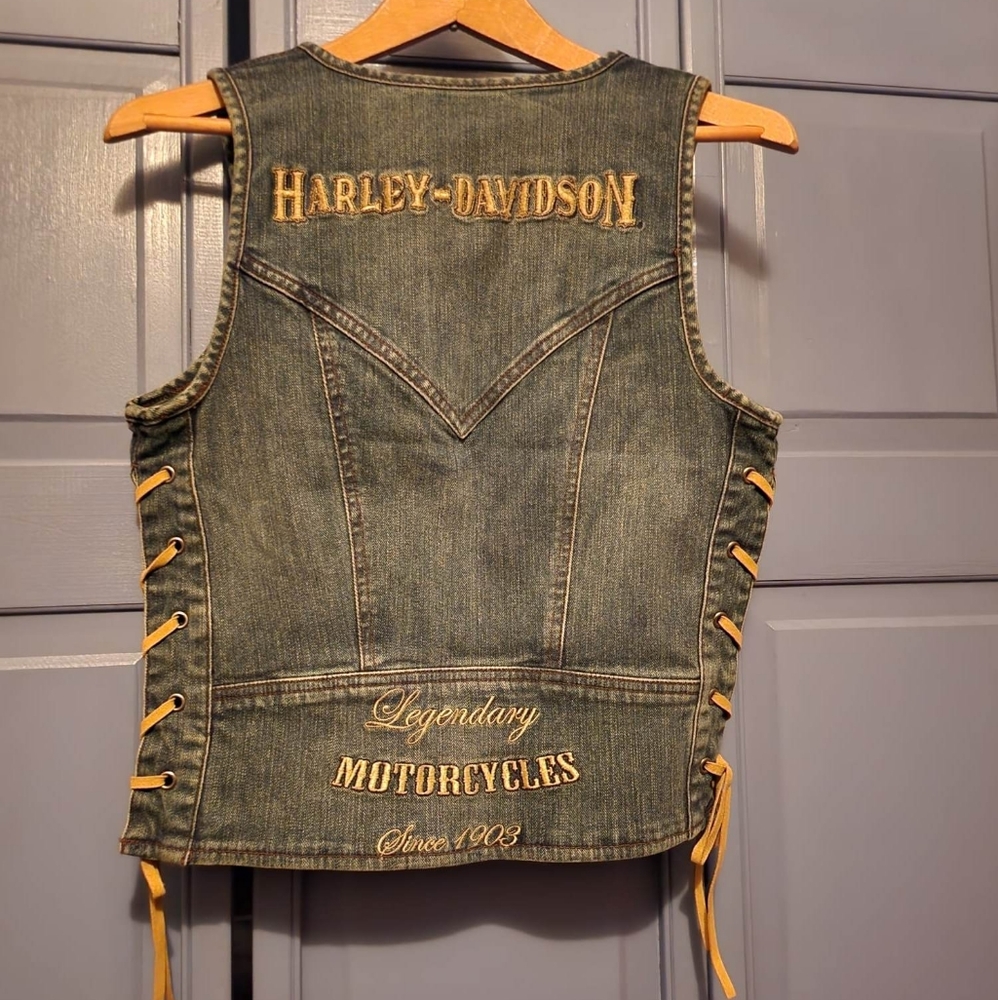 Women's Harley-Davidson Denim Vest